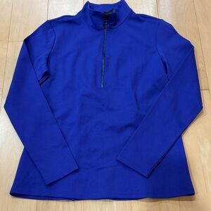 Kenneth Cole blue  1/4 zip pullover